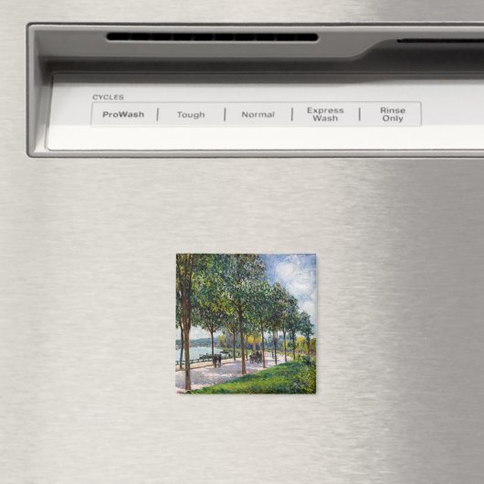 Alfred Sisley – 栗の木々の対立遺伝子 マグネット (インサイチュ (食洗機))