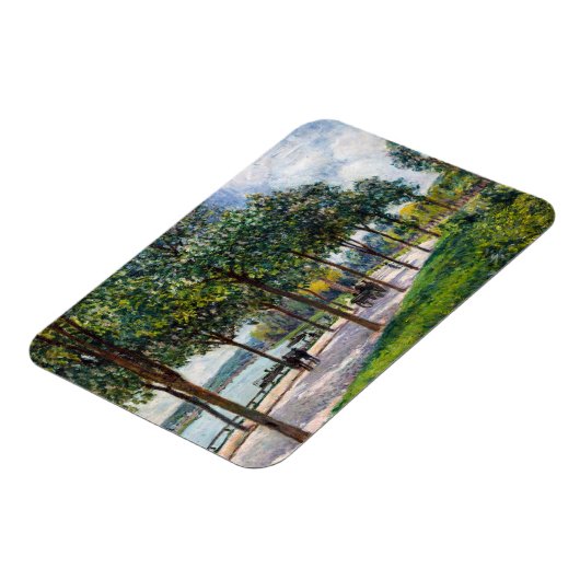 Alfred Sisley – 栗の木々の対立遺伝子 マグネット (左側)