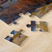 Alfred Sisley -霜の降りた Morning in Louveciennes ジグソーパズル (側面)