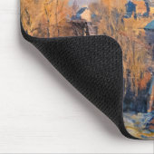 Alfred Sisley -霜の降りた Morning in Louveciennes マウスパッド (コーナー)