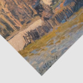 Alfred Sisley -霜の降りた Morning in Louveciennes 薄葉紙 (詳細)