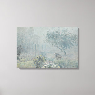 Alfred Sisley – 霧、ボイシン キャンバスプリント