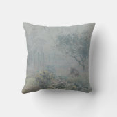 Alfred Sisley – 霧、ボイシン クッション (裏面)