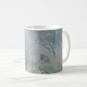 Alfred Sisley – 霧、ボイシン コーヒーマグカップ