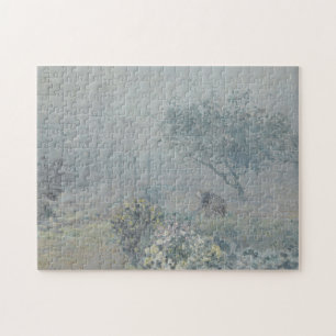 Alfred Sisley – 霧、ボイシン ジグソーパズル
