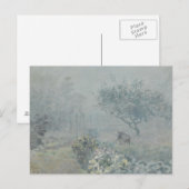 Alfred Sisley – 霧、ボイシン ポストカード (正面/裏面)