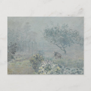 Alfred Sisley – 霧、ボイシン ポストカード