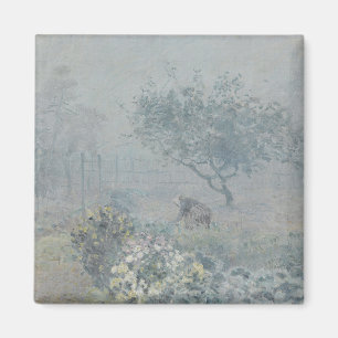 Alfred Sisley – 霧、ボイシン マグネット