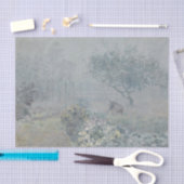 Alfred Sisley – 霧、ボイシン 薄葉紙 (クラフト)