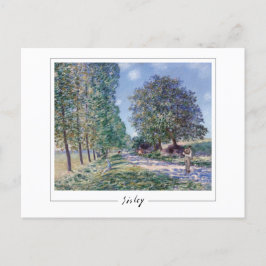 Alfred Sisley #152 -ファインアート葉書 ポストカード