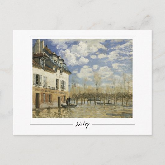 Alfred Sisley #17 -ファインアート葉書 ポストカード (正面)