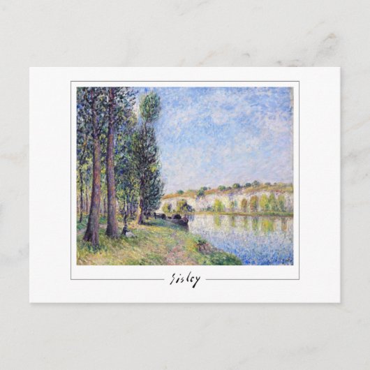 Alfred Sisley #19 -ファインアート葉書 ポストカード (正面)