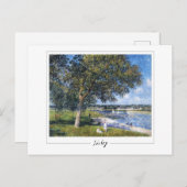 Alfred Sisley #207 -ファインアート葉書 ポストカード (正面/裏面)