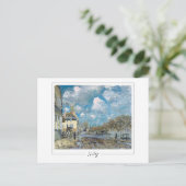 Alfred Sisley #316 -ファインアート葉書 ポストカード (スタンド正面)