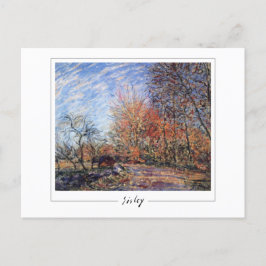 Alfred Sisley #372 -ファインアート葉書 ポストカード
