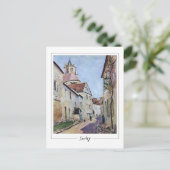 Alfred Sisley #476 -ファインアート葉書 ポストカード (スタンド正面)