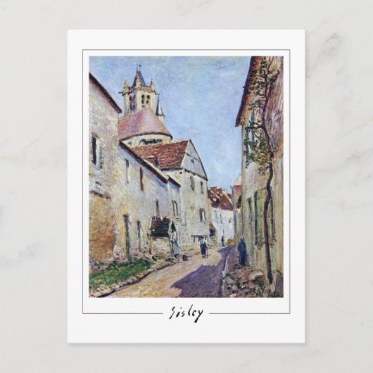 Alfred Sisley #476 -ファインアート葉書 ポストカード (正面)