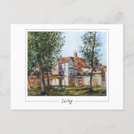 Alfred Sisley #579 -ファインアート葉書 ポストカード