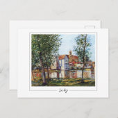 Alfred Sisley #579 -ファインアート葉書 ポストカード (正面/裏面)