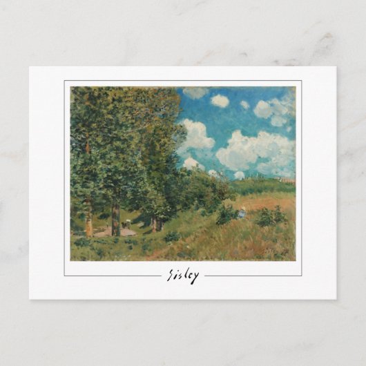 Alfred Sisley #9 -ファインアート葉書 ポストカード (正面)