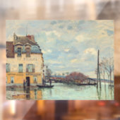 Alfred Sisley - Flood at Port-Marly 1872 ウィンドウサイン (シート2)