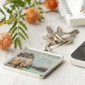 Alfred Sisley - Flood at Port-Marly 1872 キーホルダー (側面)