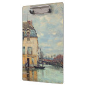 Alfred Sisley - Flood at Port-Marly 1872 クリップボード (左)