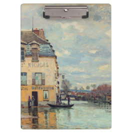 Alfred Sisley - Flood at Port-Marly 1872 クリップボード