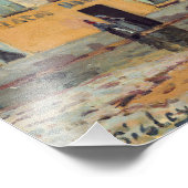 Alfred Sisley - Flood at Port-Marly 1872 フォトプリント (角)