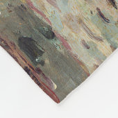 Alfred Sisley - Flood at Port-Marly 1872 フリースブランケット (角)