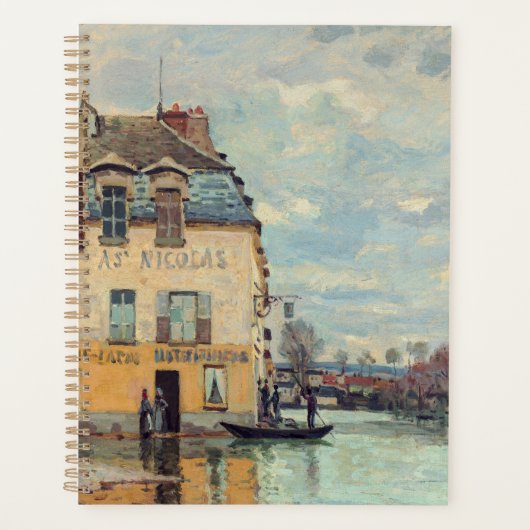 Alfred Sisley - Flood at Port-Marly 1872 プランナー手帳 (正面)