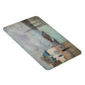 Alfred Sisley - Flood at Port-Marly 1876 マグネット (右側)