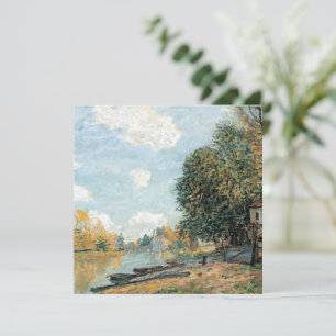 Alfred Sisley Morete: The Banks of the River Loing
