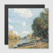 Alfred Sisley Morete: The Banks of the River Loing (正面/裏面)