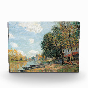 Alfred Sisley Morete: The Banks of the River Loing フォトブロック