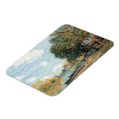 Alfred Sisley Morete: The Banks of the River Loing マグネット (左側)