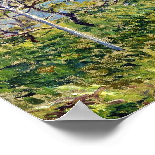 Alfred Sisley Orchard in Spring ポスター (角)