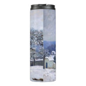 Alfred Sisley - Place Chenil in Marly, Snow Effect タンブラー (裏面)