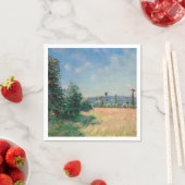 Alfred Sisley - Sahurs Meadows in Morning Sun スタンダードカクテルナプキン (インサイチュ)