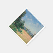 Alfred Sisley - Sahurs Meadows in Morning Sun スタンダードカクテルナプキン (角)