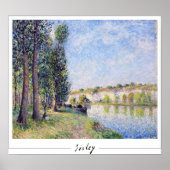 Alfred Sisley Zedign Art Poster #19 ポスター (正面)