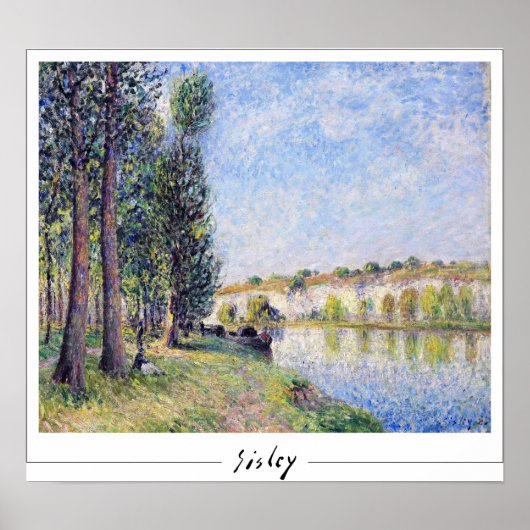 Alfred Sisley Zedign Art Poster #19 ポスター (正面)