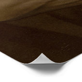 Alfred Stiegliz Georgia O'Keeffeハンドフォト ポスター (角)