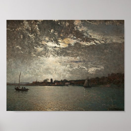 Alfred Wahlberg - Moonlight Mood, The Stokholm ポスター (正面)
