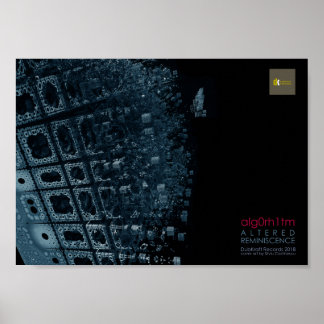Alg0rh1tm - Reminiscence Album Art Poster ポスター