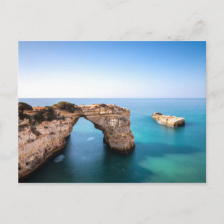 Algarve - Praia de Albandeira postcard no text ポストカード