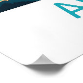 Algarve Vintage Ski Travel Park Poster National ポスター (角)