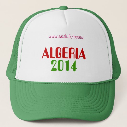 Algeria キャップ (正面)