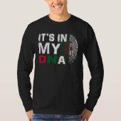 Algeria Flag Algeria  It s In My DNA  1 Tシャツ (正面)
