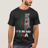 Algeria Flag Algeria  It s In My DNA  2 Tシャツ (正面)